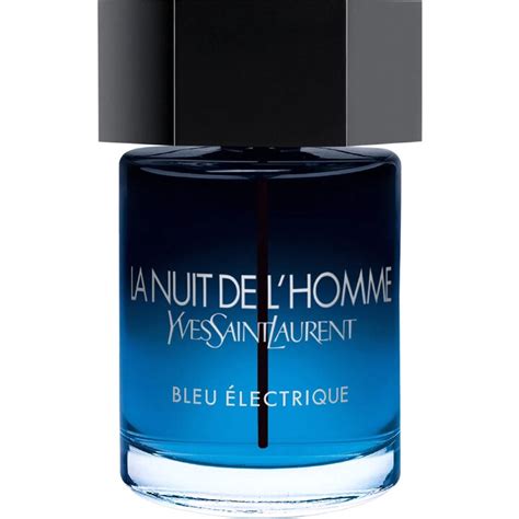 ysl la nuit de l'homme bleu electrique|la nuit de l'homme 200ml.